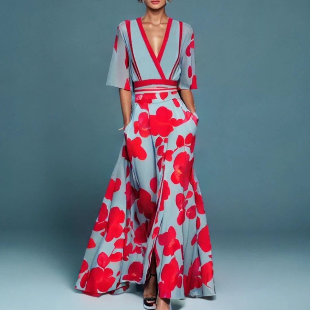 June | Embroidered Maxi Dress